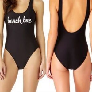 NEW NO BOUNDARIES BEACH BAE ONE PIECE (XL)